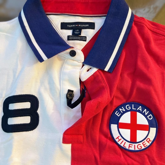 Tommy Hilfiger England Polo Size Large - Picture 4 of 5